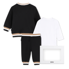 Ensemble pantalon, cardigan et tee-shirt BOSS 
                    GARCON
