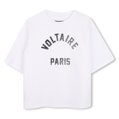 Tee-shirt manches courtes ZADIG VOLTAIRE FILLE
