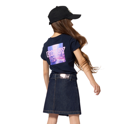 Tee-shirt manches courtes DKNY FILLE