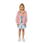 Coupe-vent d&eacute;perlant &agrave; capuche KENZO KIDS 
                    FILLE