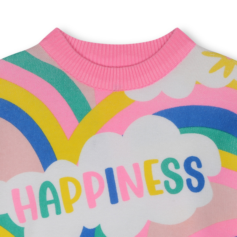 Multicolored cotton sweater