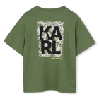 Tee-shirt manches courtes KARL LAGERFELD KIDS 
                    GARCON