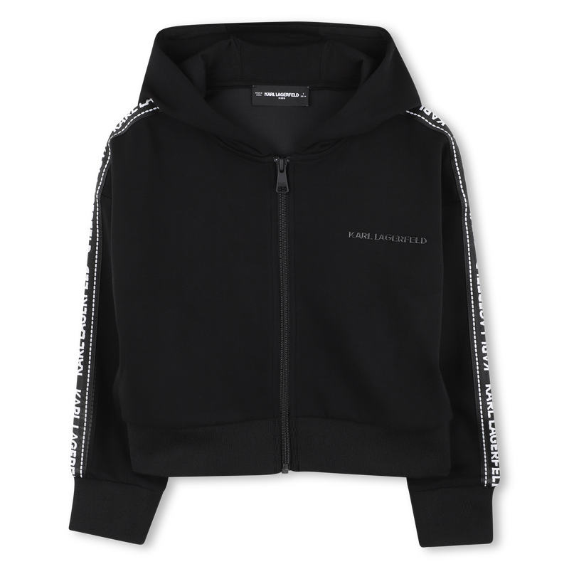 Vest met capuchon KARL LAGERFELD KIDS 
                        GIRL