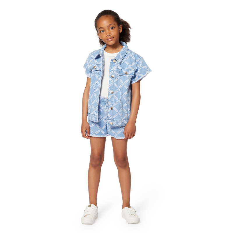 Veste en jean manches courtes MICHAEL KORS 
                        FILLE