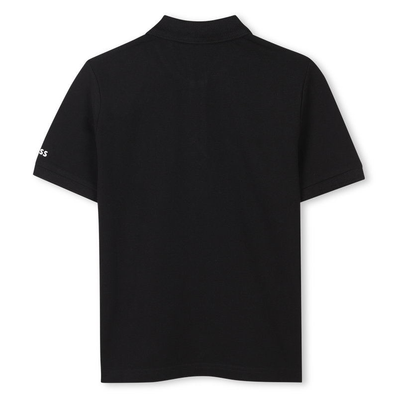 Polo droit &agrave; bande ray&eacute;e BOSS 
                        GARCON