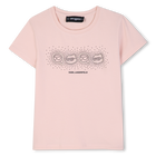 Tee-shirt manches courtes, ROSE PETALE, hi-res