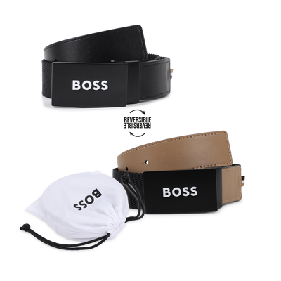 Ceinture r&eacute;versible BOSS GARCON