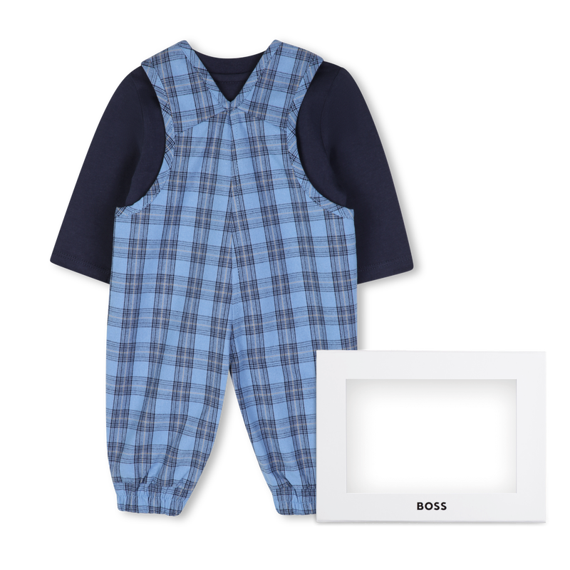 Ensemble salopette et tee-shirt BOSS 
                        GARCON