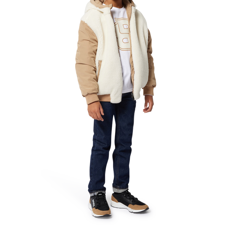 T-shirt &agrave; manches longues BOSS 
                        GARCON