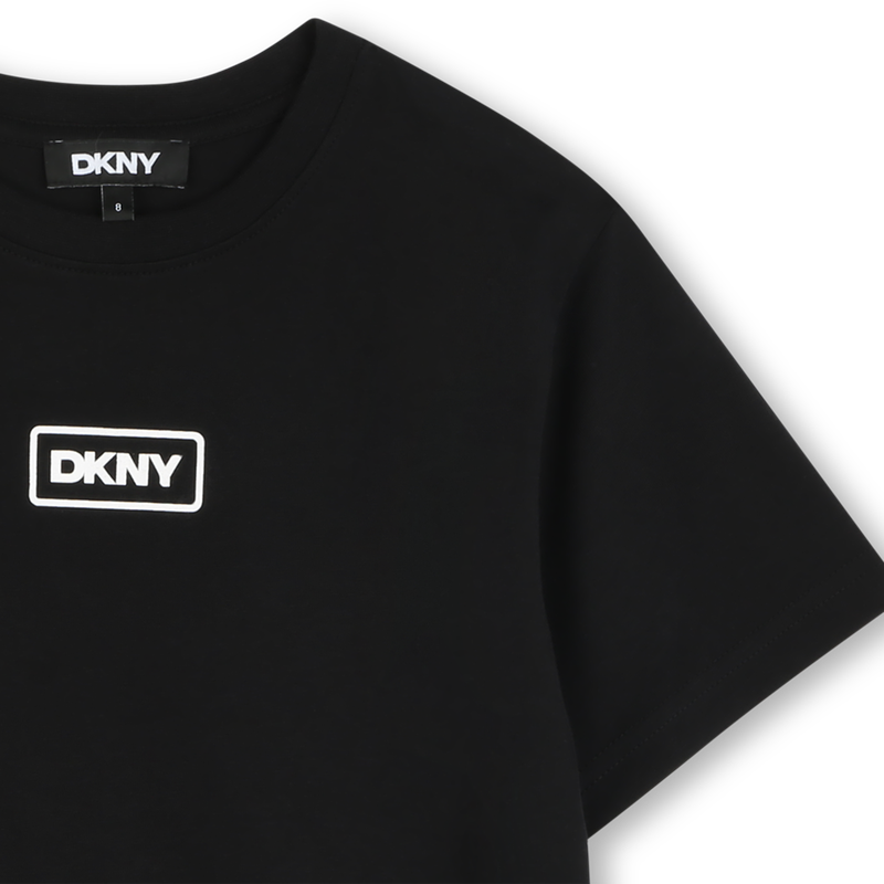 T-shirt manches courtes coton DKNY 
                        UNISEXE