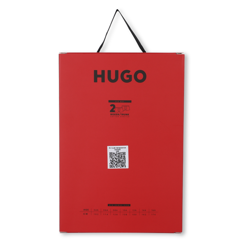 Lot de 2 boxers Hugo 
                        GARCON