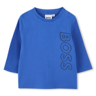 T-shirt sigle vertical BOSS 
                    GARCON