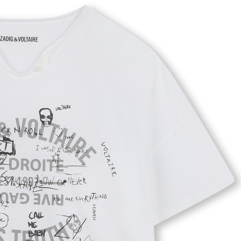 T-shirt met korte mouwen ZADIG & VOLTAIRE 
                        GIRL