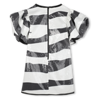 Jurk met volledig zebrapatroon MARC JACOBS 
                    GIRL