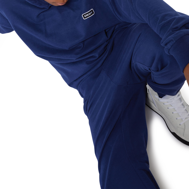 Katoenen sweater met capuchon DKNY 
                        UNISEX