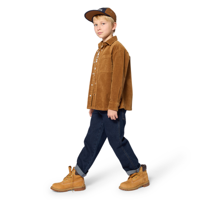 Chemise manches longues TIMBERLAND GARCON