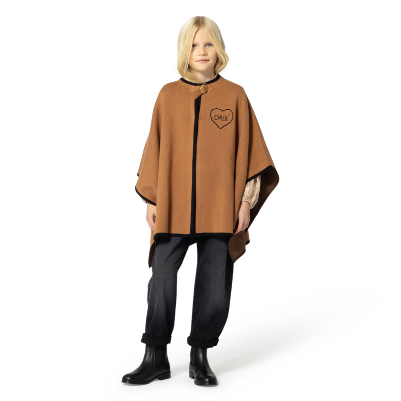 Cape en tricot CHLOE 
                        FILLE