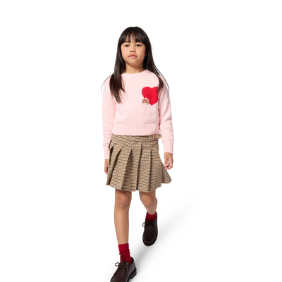 Jupe pliss&eacute;e KIDS AROUND FILLE