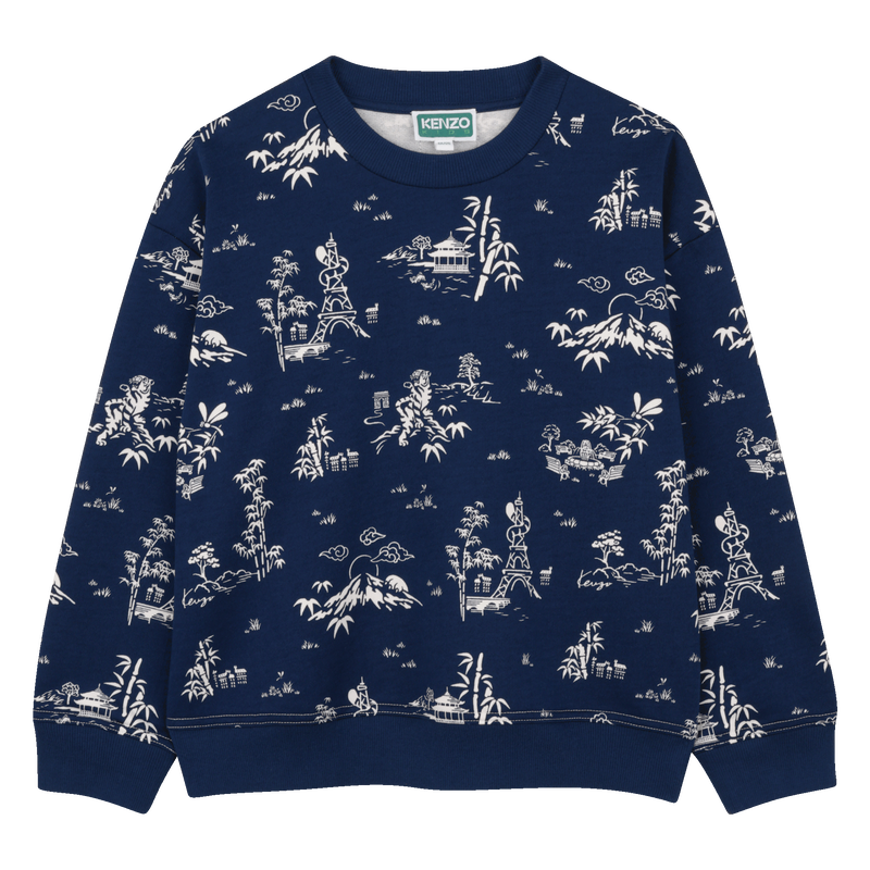 FLEECE SWEATSHIRT KENZO KIDS 
                        BOY