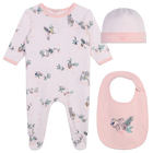 Pyjama, bonnet et bavoir coton KENZO KIDS 
                    FILLE