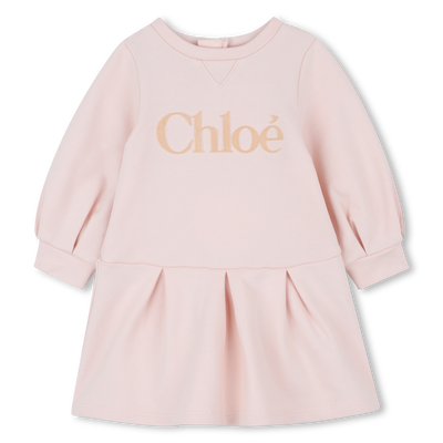 Katoenen fleece jurk CHLOE GIRL