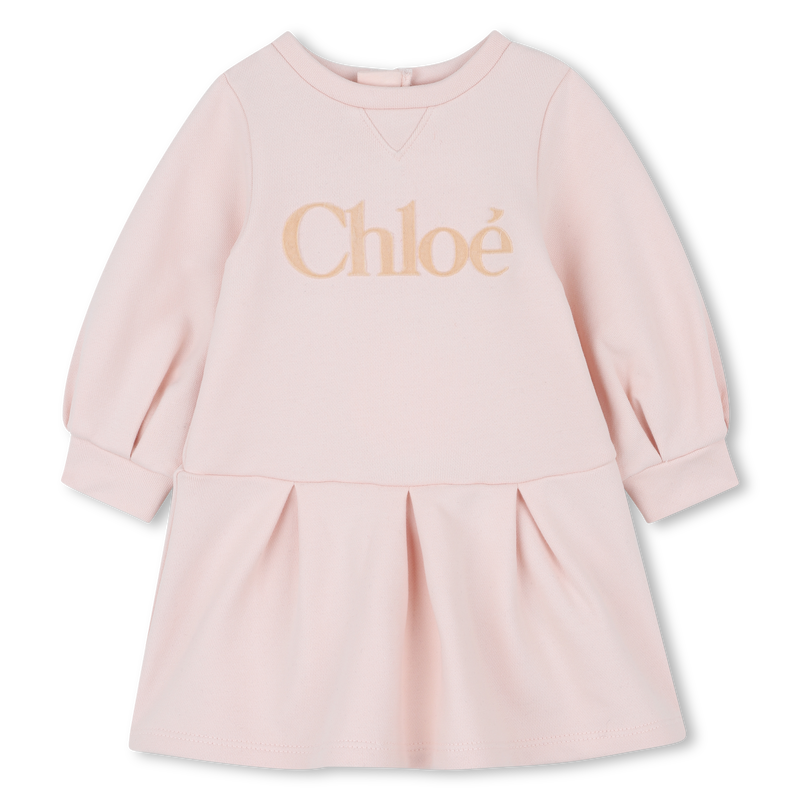Katoenen fleece jurk CHLOE 
                        GIRL