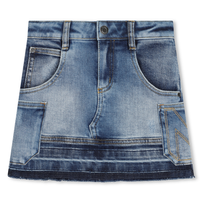 Jupe en jean us&eacute; MARC JACOBS FILLE