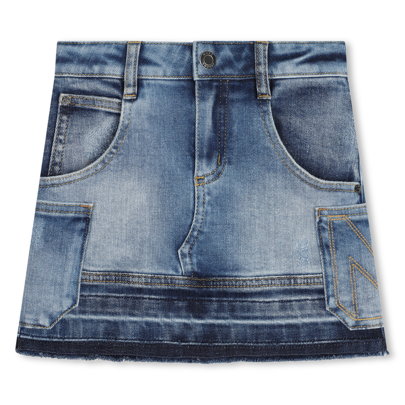 Jupe en jean us&eacute; MARC JACOBS 
                        FILLE