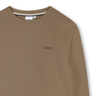 Sweatshirt met ronde hals BOSS 
                    BOY
