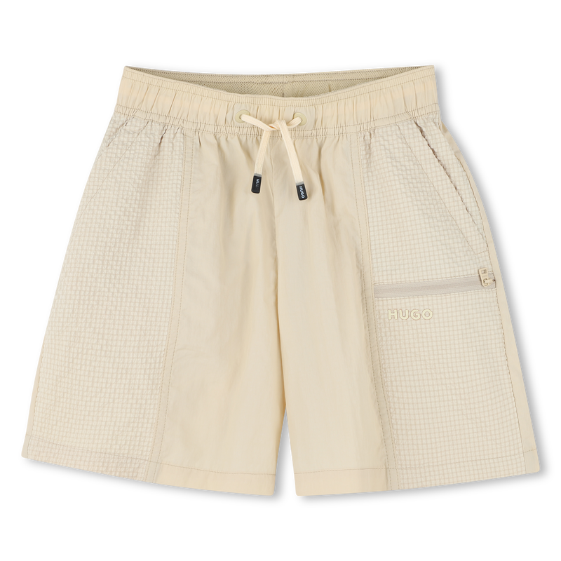 Bermuda &agrave; taille &eacute;lastiqu&eacute;e HUGO 
                        GARCON