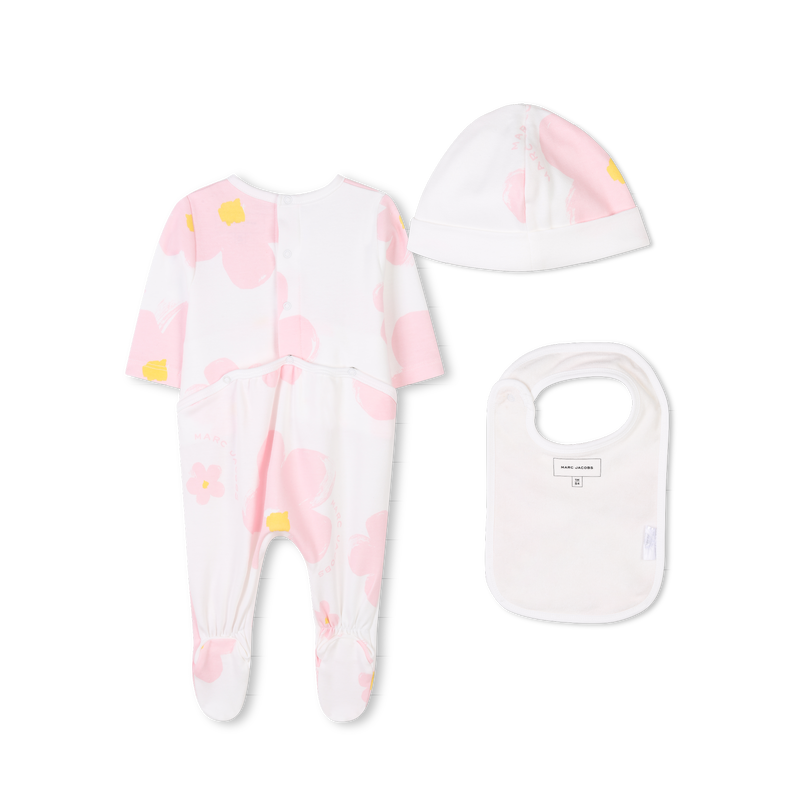 Pyjama bavoir et bonnet coton MARC JACOBS 
                        UNISEXE