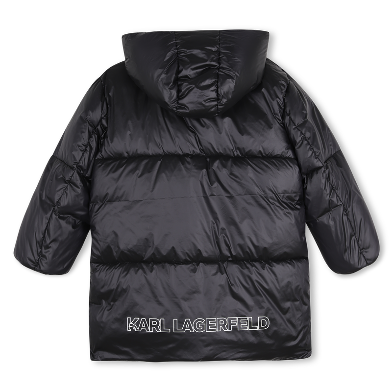 Lange donsjas KARL LAGERFELD KIDS 
                        GIRL