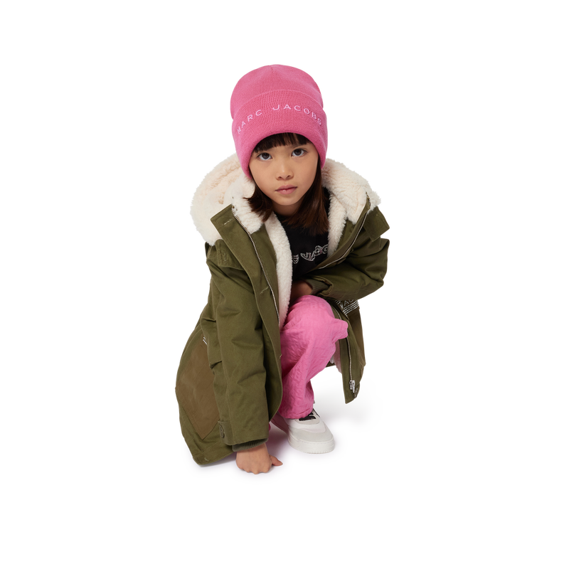 Parka met capuchon en zakken MARC JACOBS 
                        GIRL