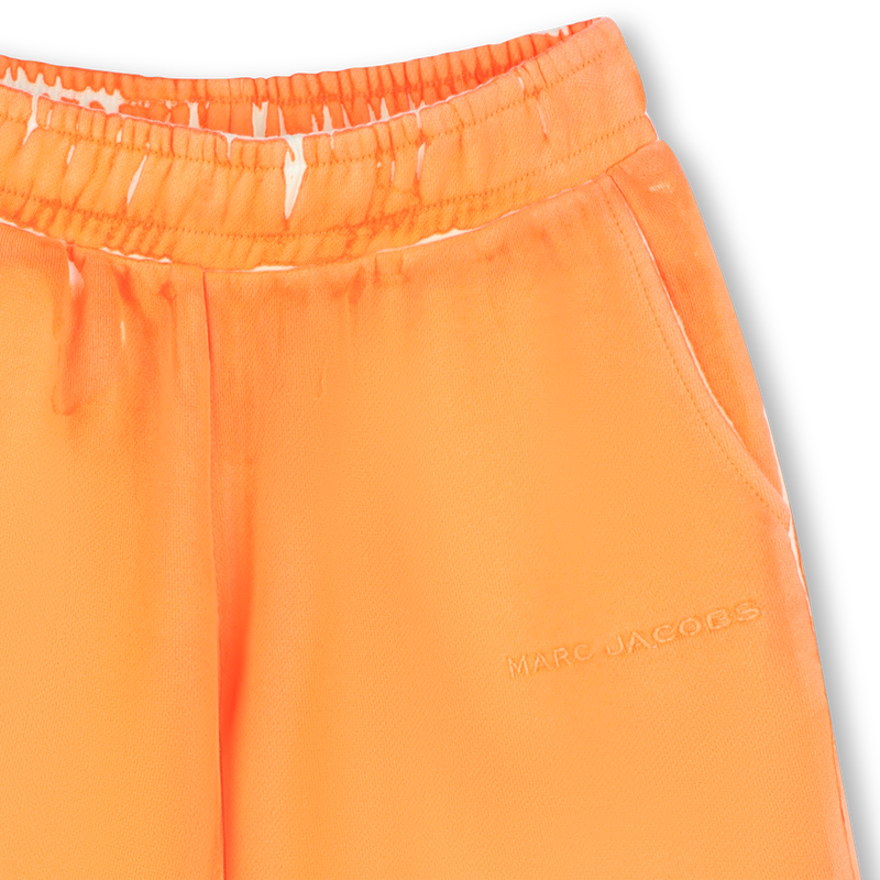 Bermuda molleton avec broderie MARC JACOBS 
                        UNISEXE