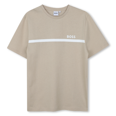 T-SHIRT MET KORTE MOUWEN BOSS BOY