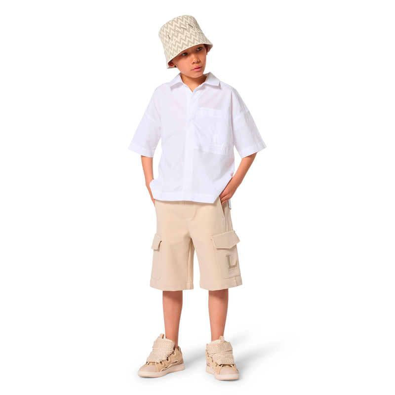 SNEAKERS MET VETERS LANVIN 
                        GIRL