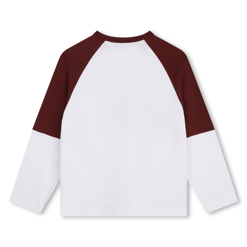 Tweekleurig T-shirt met print TIMBERLAND 
                        BOY