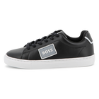 Baskets en cuir de vachette, NOIR, hi-res
