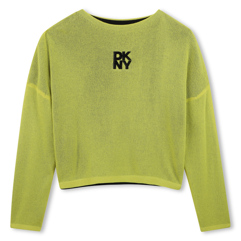 Pull r&eacute;versible DKNY 
                        FILLE