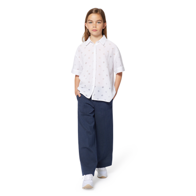 Chemise &agrave; manches courtes BOSS FILLE