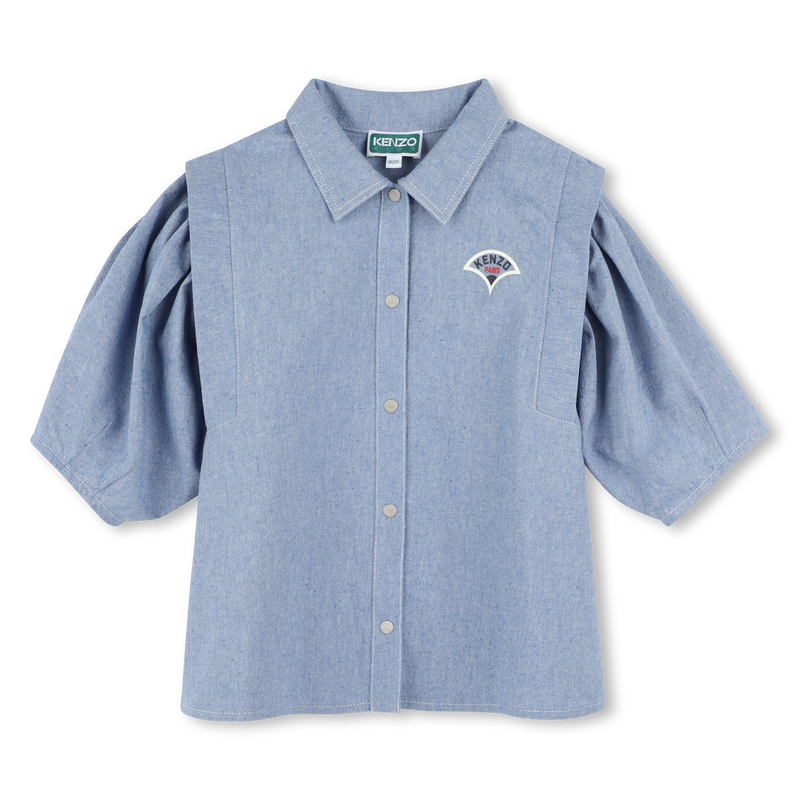 Chemise &agrave; manches courtes KENZO KIDS 
                        FILLE