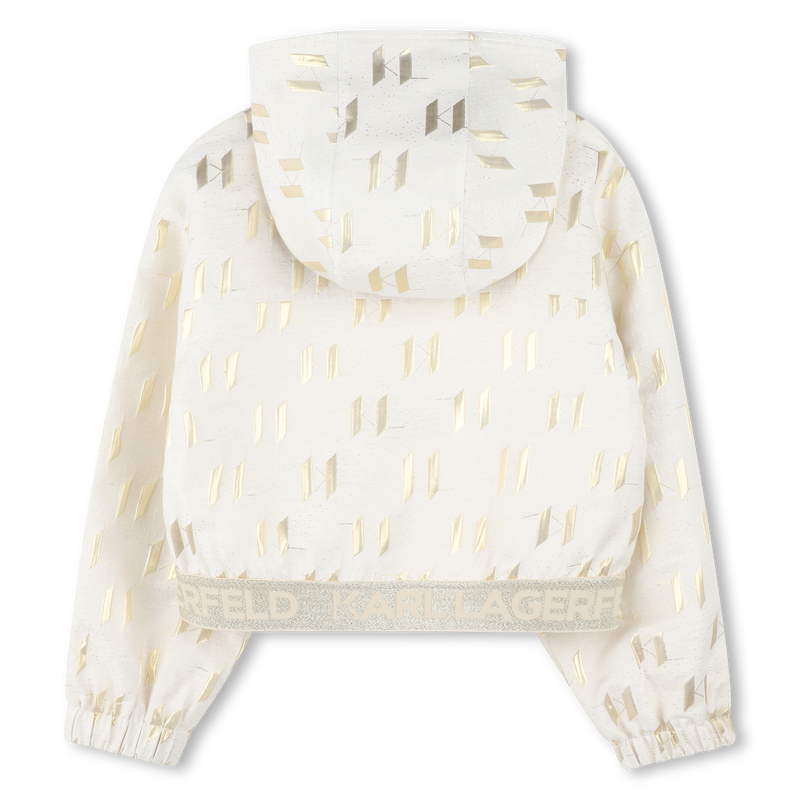 Cardigan avec d&eacute;tails dor&eacute;s KARL LAGERFELD KIDS 
                        FILLE
