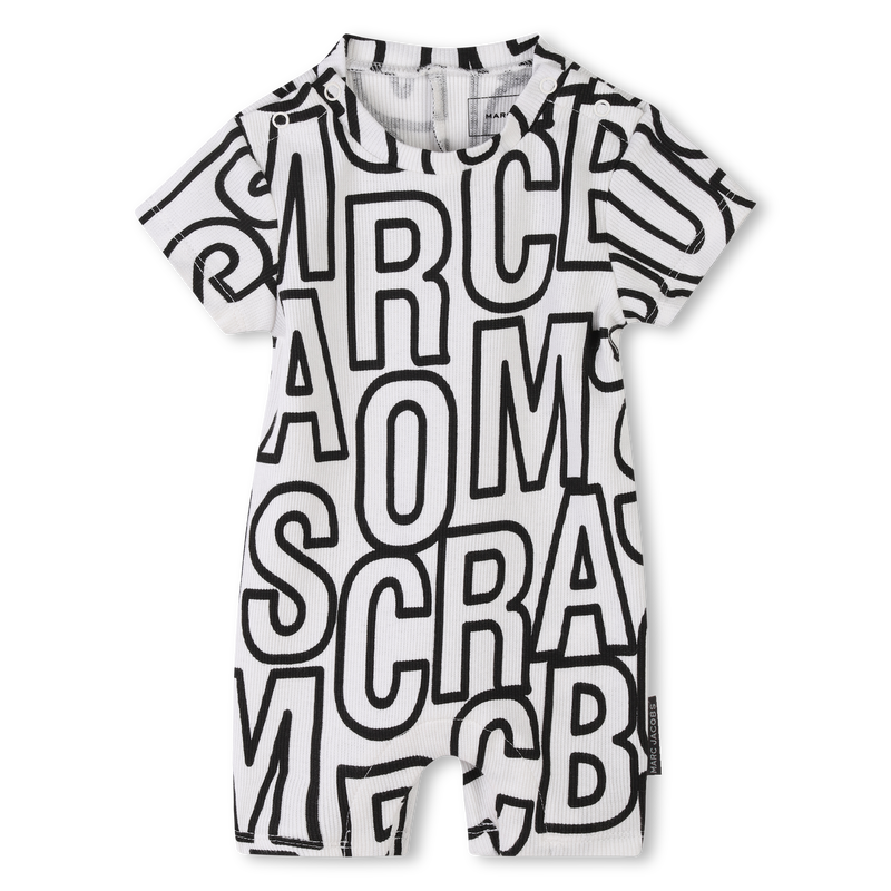 Kort kruippakje met print MARC JACOBS 
                        UNISEX