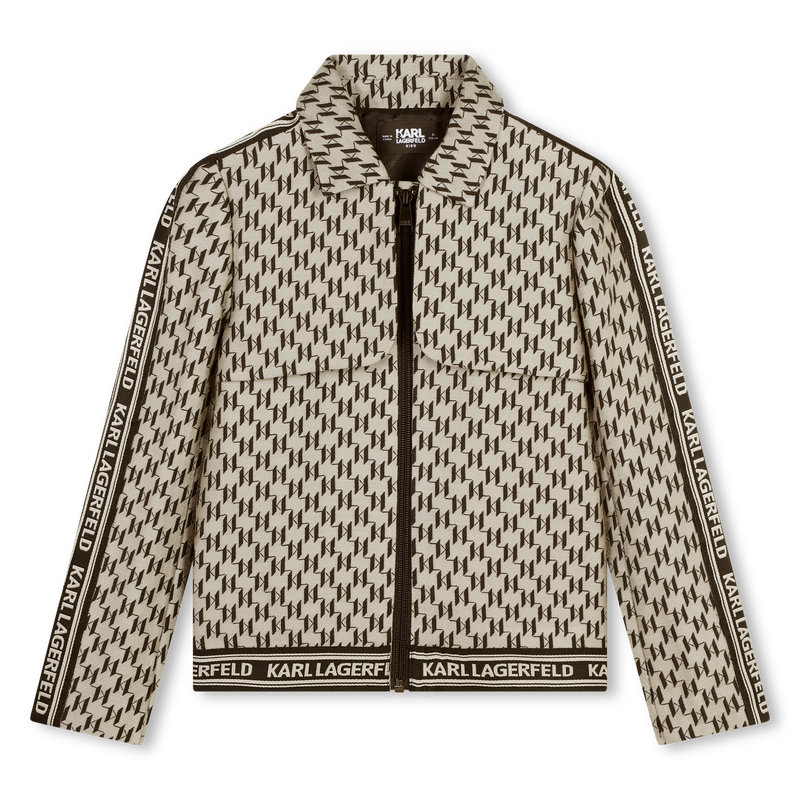 Veste de c&eacute;r&eacute;monie en jacquard KARL LAGERFELD KIDS 
                        FILLE