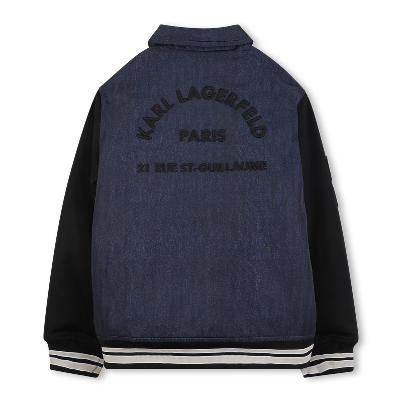 Bomber en polyester KARL LAGERFELD KIDS 
                        GARCON