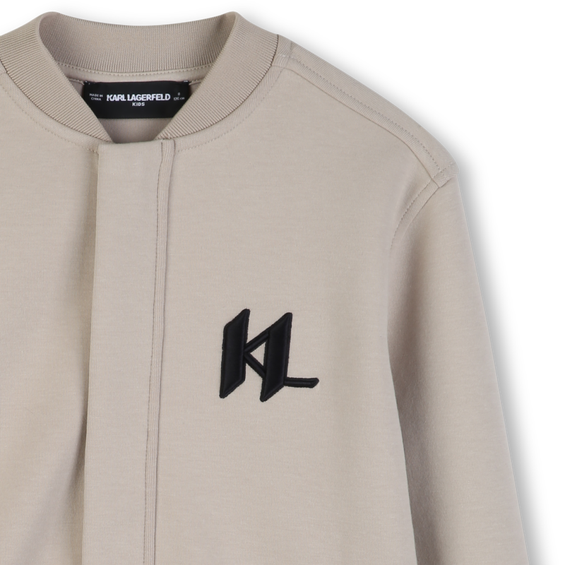 HOODIE MET RITS KARL LAGERFELD KIDS 
                        BOY