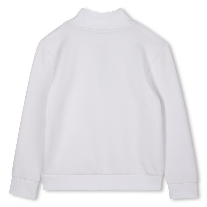 Staand sweatshirt met rits BOSS 
                        BOY