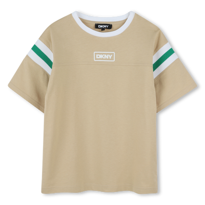 T-shirt met reli&euml;f-illustratie DKNY BOY