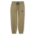Fleece joggingbroek, KAKI, hi-res