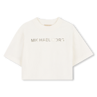T-shirt manches courtes en jersey MICHAEL KORS 
                    FILLE